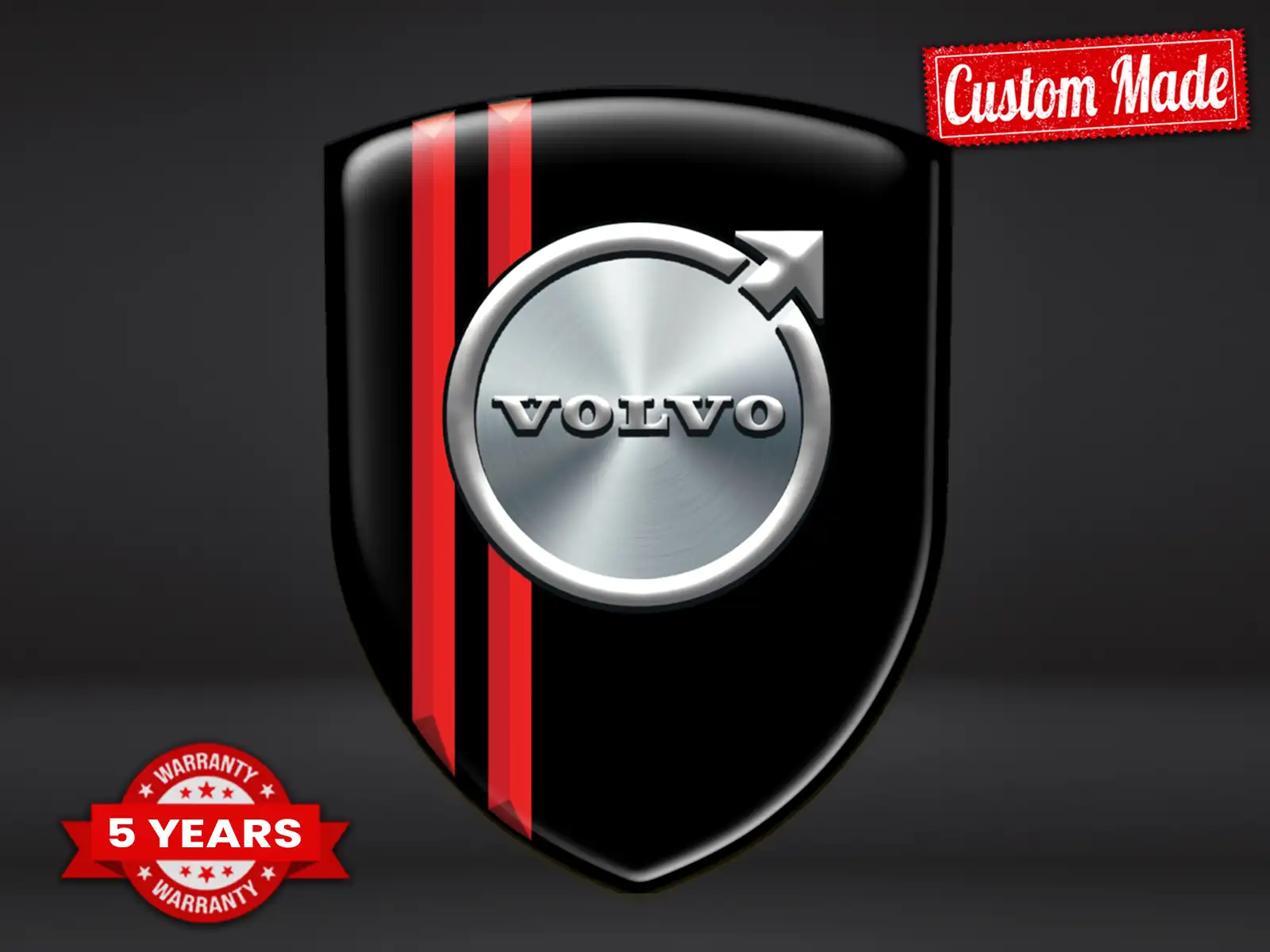 Volvo Logo Auto De Moda Resistente Máximo Pro Edición